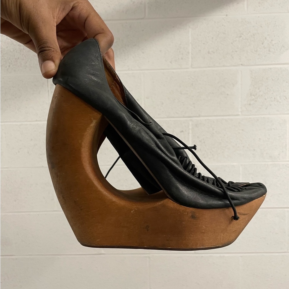 COPY - Jeffrey Campbell Sculpted Wedge Heels